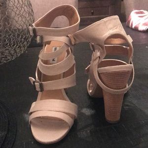 Tan Heals- Never Worn